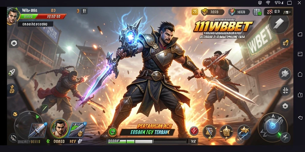 Tampilan gameplay mendebarkan dari <strong>11WBET</strong> saat bertarung dalam pertempuran yang intens.