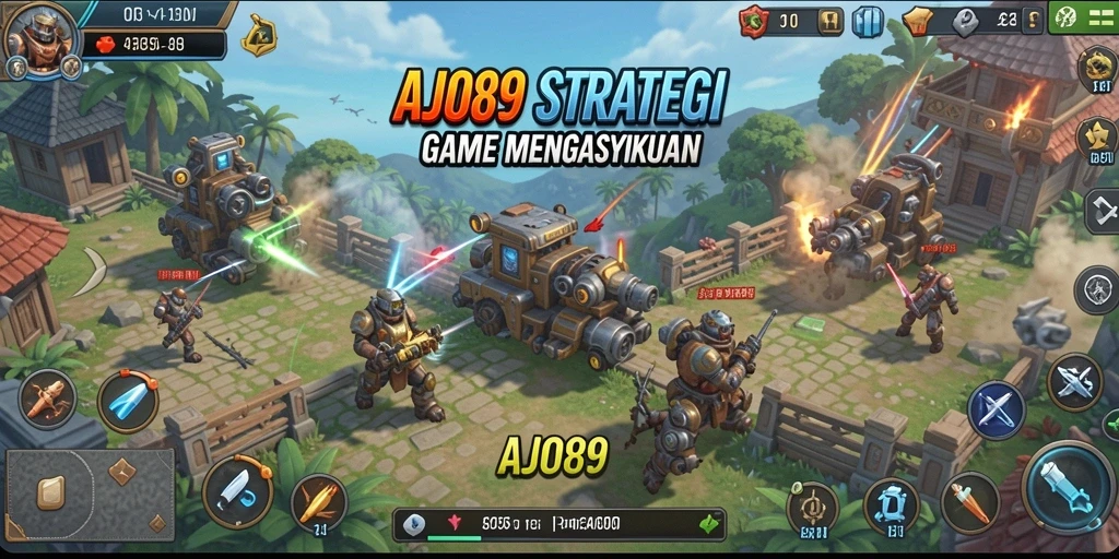 Tampilan gameplay AJO89 yang menarik dan penuh strategi.