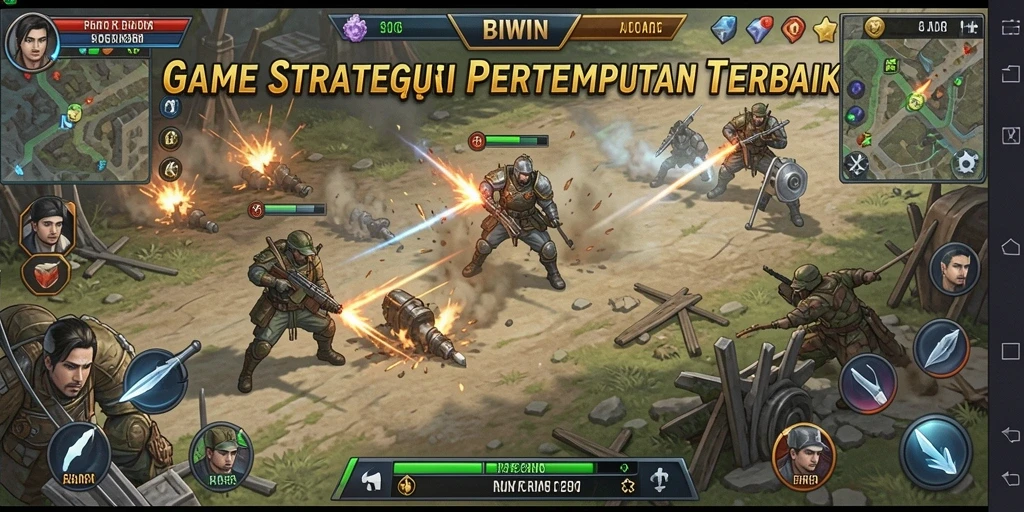 Tangkapan layar gameplay BIWIN yang mendebarkan dan menantang.