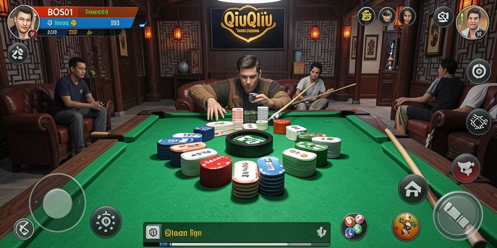 Screenshot gameplay QiuQiu yang seru dan mengasyikkan.