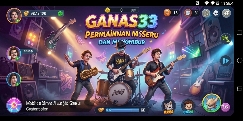 Tampilan gameplay seru GANAS33 yang memanjakan telinga dan mata.