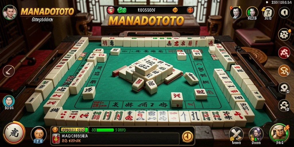 Tampilan gameplay seru dalam MANADOTOTO yang menarik.
