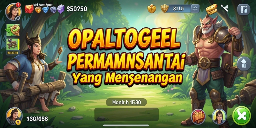 Tampilan gameplay OPALTOGEL yang seru dan menarik.