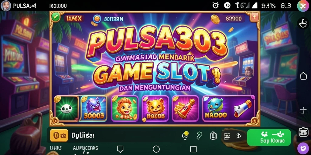 Tampilan gameplay Slot yang menarik dengan efek visual yang menawan.