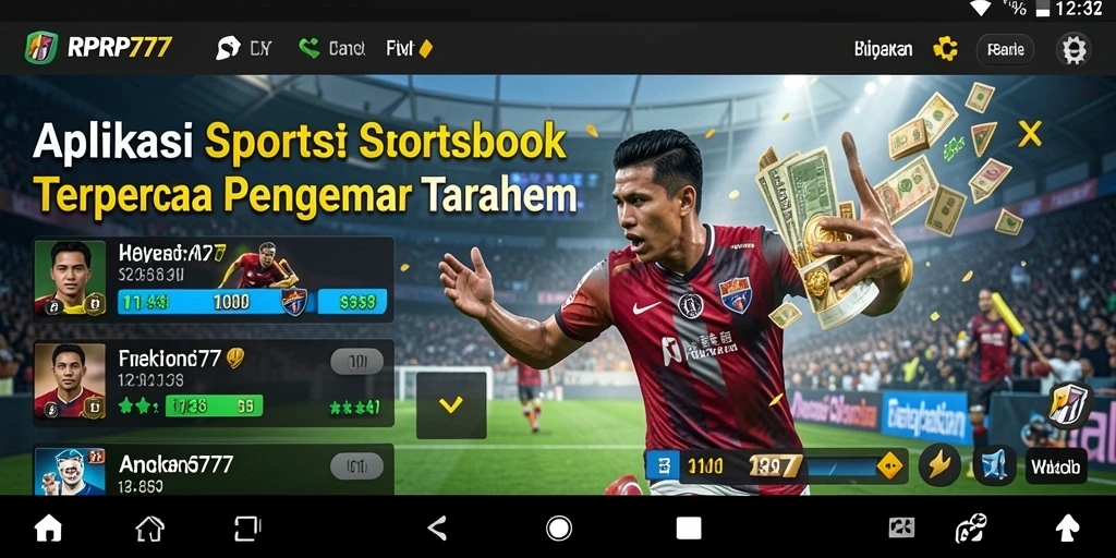 Tampilan gameplay RPRP777 yang menarik dan interaktif dalam taruhan olahraga.