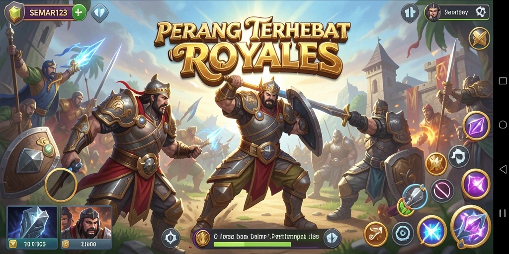Gameplay seru di SEMAR123 dengan pertempuran penuh aksi.