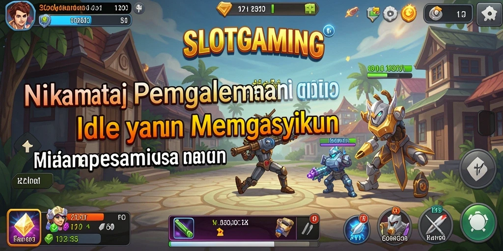 Tampilan gameplay SLOTGAMING yang seru dan penuh warna.