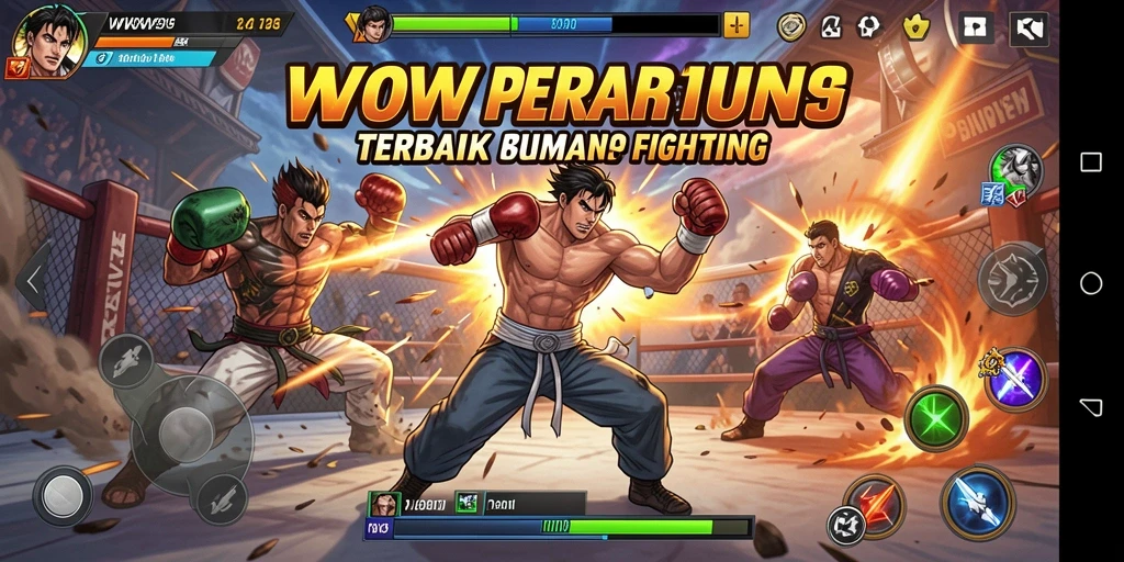 Tampilan aksi yang mendebarkan dalam gameplay WOW99.